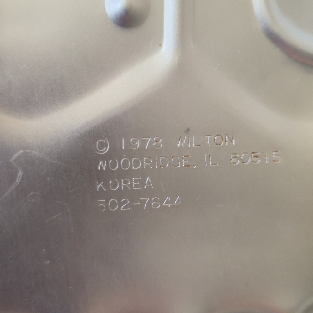 Wilton Vintage 1978 Mister Owl Cake Pan Aluminum Graduation Mold 502-7644 - Picture 2 of 5